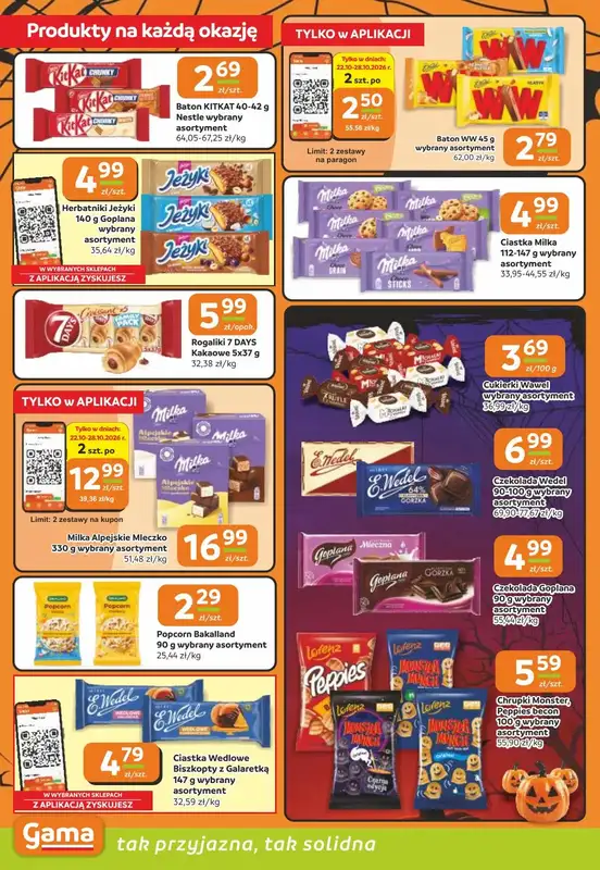 Gama - gazetka promocyjna Gazetka od czwartku 22.10 do wtorku 03.11 - strona 4