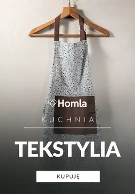 Homla - gazetka promocyjna Tekstylia kuchenne od wtorku 20.10 