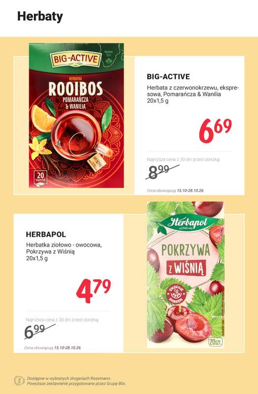 Rossmann - gazetka promocyjna Zadbaj o odporność od poniedziałku 19.10  - strona 6