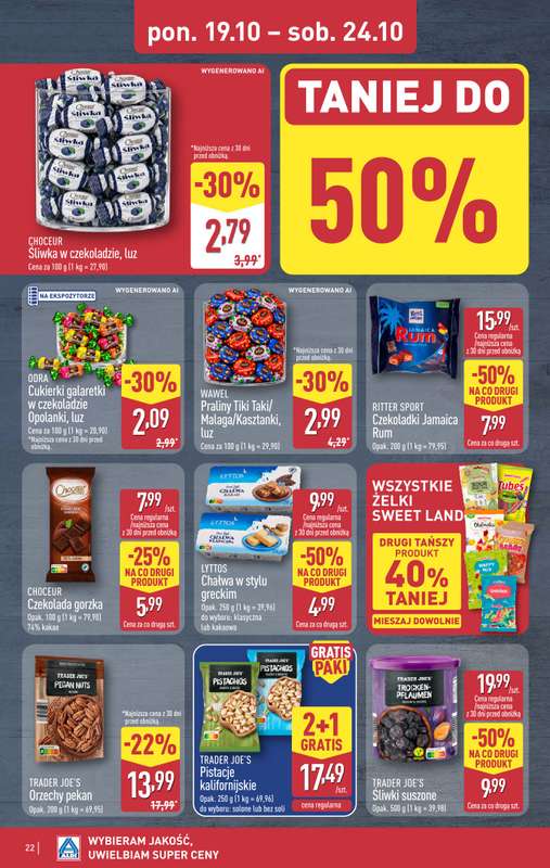 Aldi - gazetka promocyjna Pełny katalog! od poniedziałku 19.10 do soboty 24.10 - strona 22