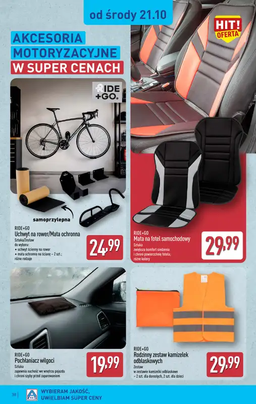 Aldi - gazetka promocyjna Pełny katalog! od poniedziałku 19.10 do soboty 24.10 - strona 38