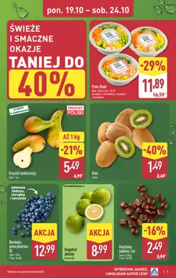 Aldi - gazetka promocyjna Pełny katalog! od poniedziałku 19.10 do soboty 24.10 - strona 5