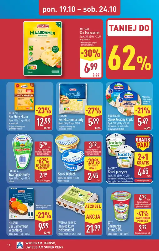 Aldi - gazetka promocyjna Pełny katalog! od poniedziałku 19.10 do soboty 24.10 - strona 10