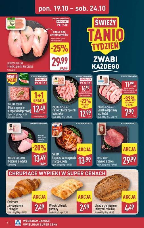 Aldi - gazetka promocyjna Pełny katalog! od poniedziałku 19.10 do soboty 24.10 - strona 8