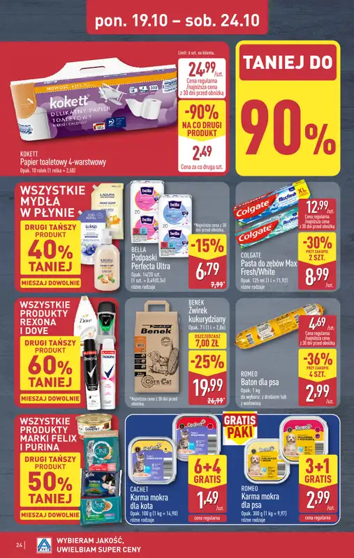 Aldi - gazetka promocyjna Pełny katalog! od poniedziałku 19.10 do soboty 24.10 - strona 24