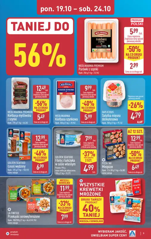 Aldi - gazetka promocyjna Pełny katalog! od poniedziałku 19.10 do soboty 24.10 - strona 9