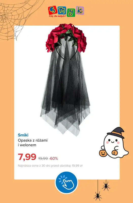 Smyk - gazetka promocyjna Przebrania i akcesoria na Halloween do -50% od poniedziałku 19.10 do poniedziałku 26.10 - strona 9