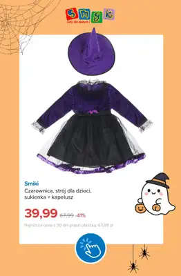 Smyk - gazetka promocyjna Przebrania i akcesoria na Halloween do -50% od poniedziałku 19.10 do poniedziałku 26.10 - strona 4