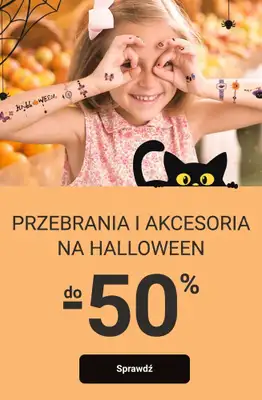 Smyk - gazetka promocyjna Przebrania i akcesoria na Halloween do -50% od poniedziałku 19.10 do poniedziałku 26.10