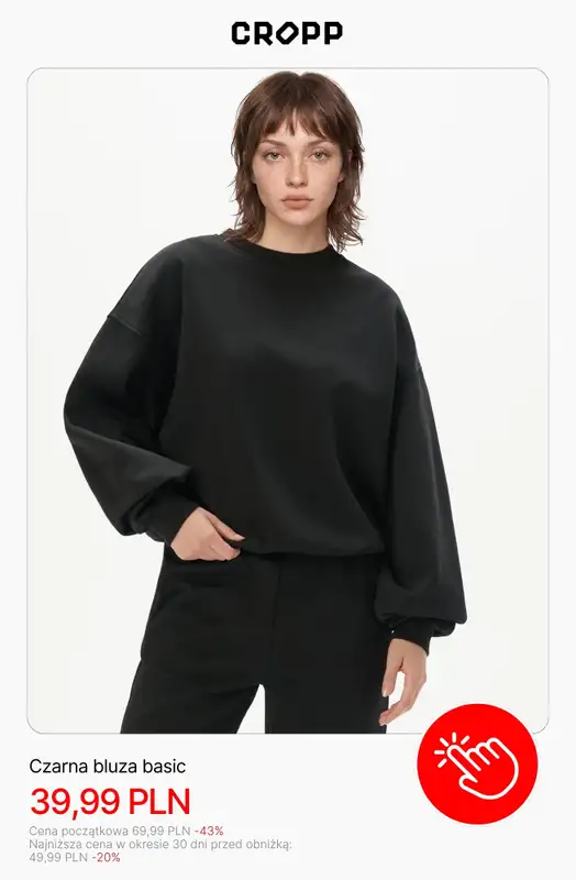 Cropp - gazetka promocyjna Bluzy damskie - od 29,99 zł od wtorku 20.10  - strona 3