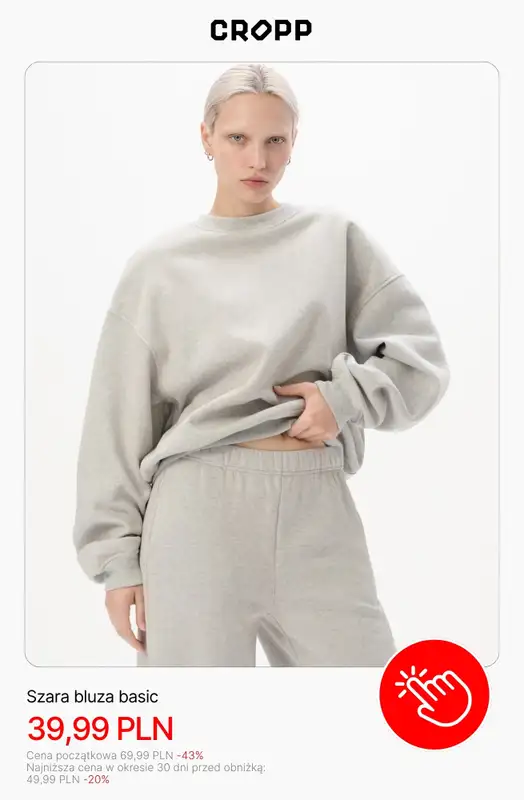 Cropp - gazetka promocyjna Bluzy damskie - od 29,99 zł od wtorku 20.10  - strona 7
