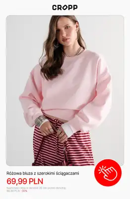 Cropp - gazetka promocyjna Bluzy damskie - od 29,99 zł od wtorku 20.10  - strona 5