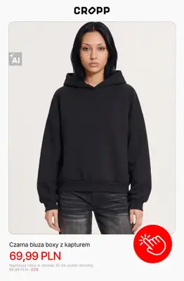 Cropp - gazetka promocyjna Bluzy damskie - od 29,99 zł od wtorku 20.10  - strona 8