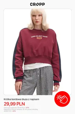 Cropp - gazetka promocyjna Bluzy damskie - od 29,99 zł od wtorku 20.10  - strona 2
