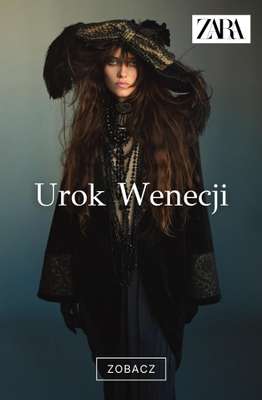 Zara - gazetka promocyjna Kolekcja Urok Wenecji od wtorku 20.10 