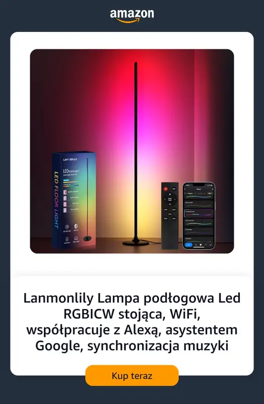 Amazon - gazetka promocyjna Inteligentne oświetlenie do domu od wtorku 20.10  - strona 3
