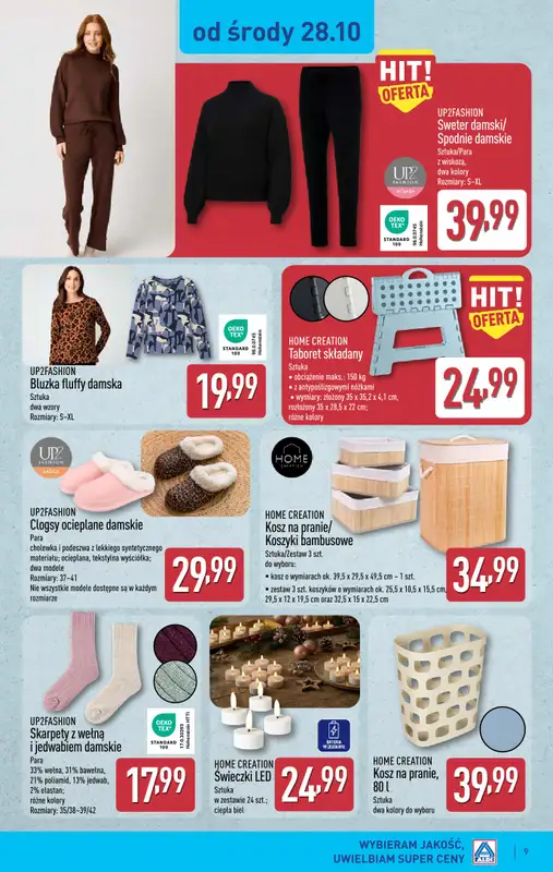 Aldi - gazetka promocyjna Aldi ma to coś! od środy 28.10 do soboty 31.10 - strona 9