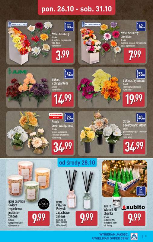 Aldi - gazetka promocyjna Aldi ma to coś! od środy 28.10 do soboty 31.10 - strona 5