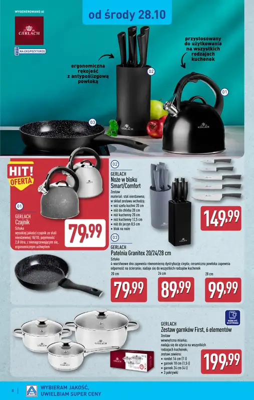 Aldi - gazetka promocyjna Aldi ma to coś! od środy 28.10 do soboty 31.10 - strona 8