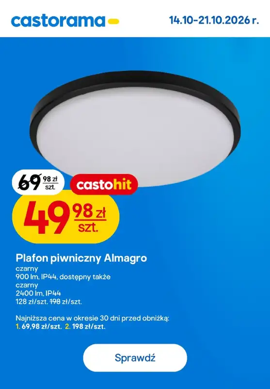 Castorama - gazetka promocyjna Najlepsze oferty od poniedziałku 19.10 do środy 21.10 - strona 15