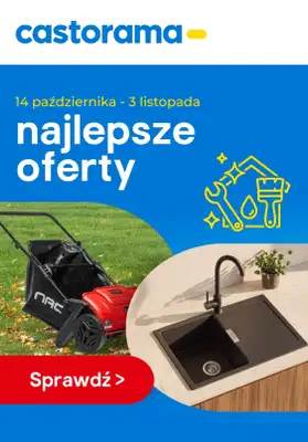 Castorama - gazetka promocyjna Najlepsze oferty od poniedziałku 19.10 do wtorku 03.11
