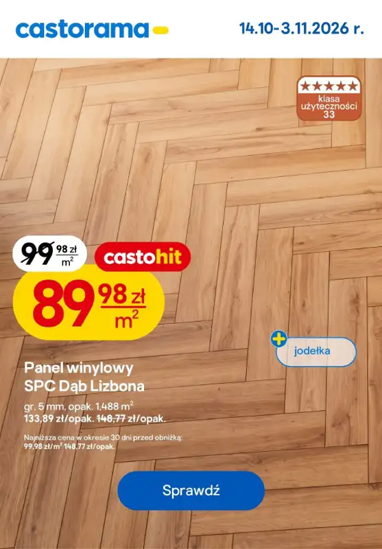 Castorama - gazetka promocyjna Najlepsze oferty od poniedziałku 19.10 do wtorku 03.11 - strona 20