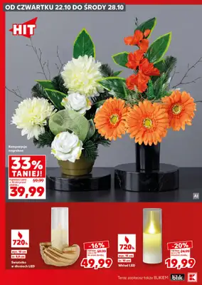 Kaufland - gazetka promocyjna Oferta Kaufland - Znicze od czwartku 22.10 do środy 28.10 - strona 18