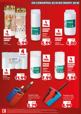Kaufland - gazetka promocyjna Oferta Kaufland - Znicze od czwartku 22.10 do środy 28.10 - strona 17