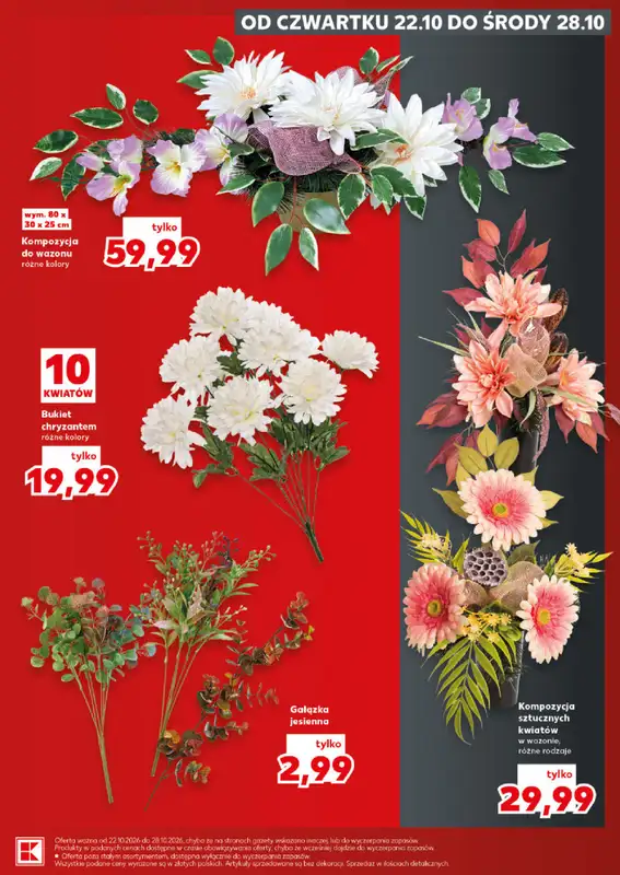 Kaufland - gazetka promocyjna Oferta Kaufland - Znicze od czwartku 22.10 do środy 28.10 - strona 19