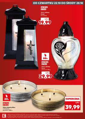 Kaufland - gazetka promocyjna Oferta Kaufland - Znicze od czwartku 22.10 do środy 28.10 - strona 9