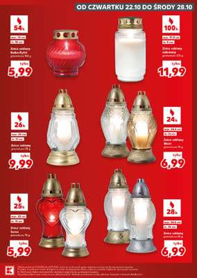 Kaufland - gazetka promocyjna Oferta Kaufland - Znicze od czwartku 22.10 do środy 28.10 - strona 3
