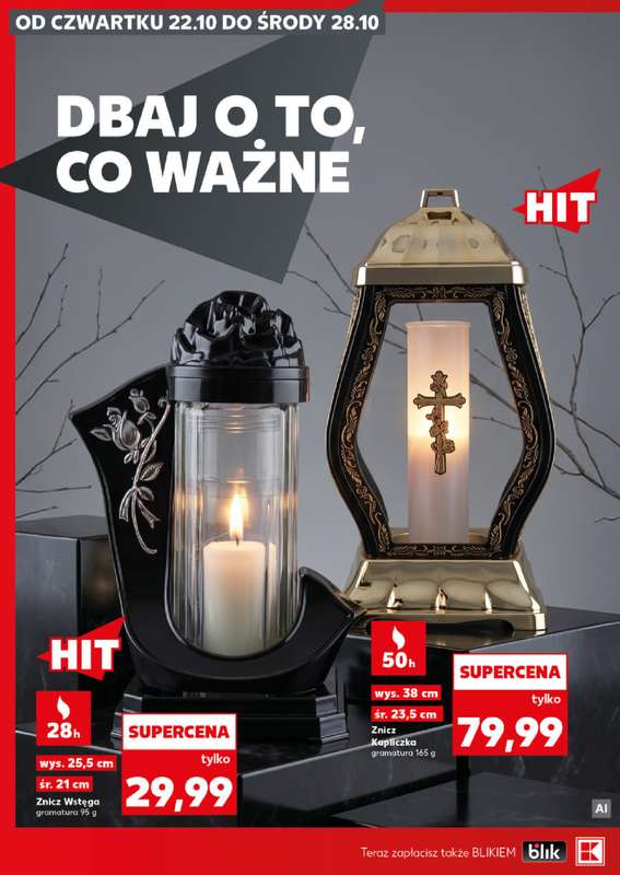 Kaufland - gazetka promocyjna Oferta Kaufland - Znicze od czwartku 22.10 do środy 28.10 - strona 10