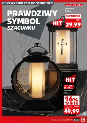 Kaufland - gazetka promocyjna Oferta Kaufland - Znicze od czwartku 22.10 do środy 28.10 - strona 8