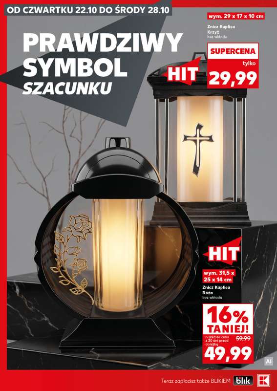 Kaufland - gazetka promocyjna Oferta Kaufland - Znicze od czwartku 22.10 do środy 28.10 - strona 8