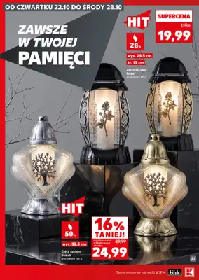 Kaufland - gazetka promocyjna Oferta Kaufland - Znicze od czwartku 22.10 do środy 28.10 - strona 6