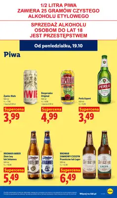Lidl - gazetka promocyjna Oferta od poniedziałku od poniedziałku 19.10 do środy 21.10 - strona 87