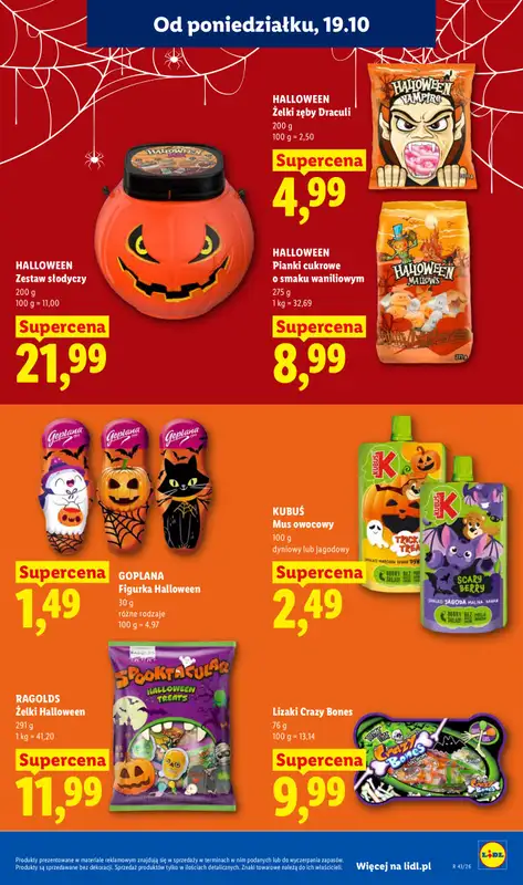 Lidl - gazetka promocyjna Oferta od poniedziałku od poniedziałku 19.10 do środy 21.10 - strona 75