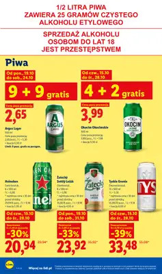 Lidl - gazetka promocyjna Oferta od poniedziałku od poniedziałku 19.10 do środy 21.10 - strona 86