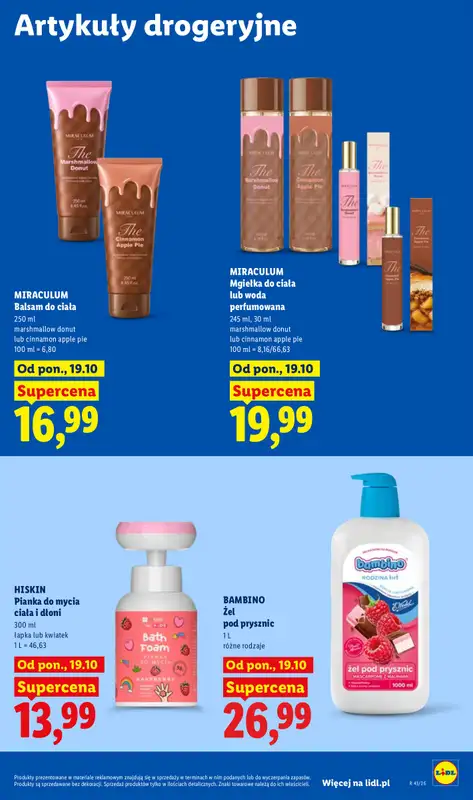 Lidl - gazetka promocyjna Oferta od poniedziałku od poniedziałku 19.10 do środy 21.10 - strona 93