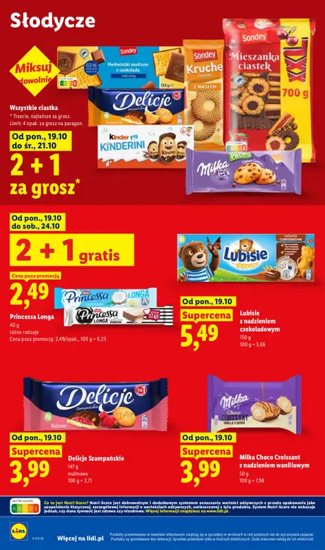Lidl - gazetka promocyjna Oferta od poniedziałku od poniedziałku 19.10 do środy 21.10 - strona 66