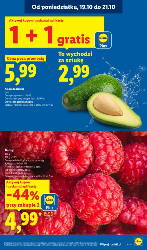 Lidl - gazetka promocyjna Oferta od poniedziałku od poniedziałku 19.10 do środy 21.10 - strona 9