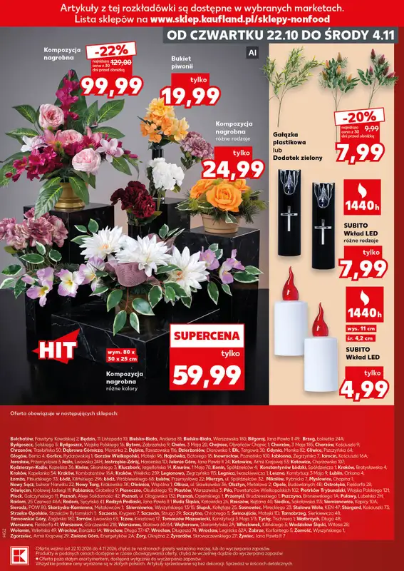 Kaufland - gazetka promocyjna Oferta Kaufland - Non Food od czwartku 22.10 do środy 04.11 - strona 17