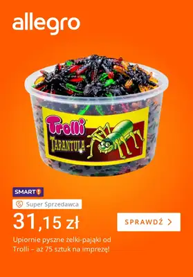 Allegro - gazetka promocyjna Wszystko na imprezę Halloween od wtorku 20.10 do poniedziałku 26.10