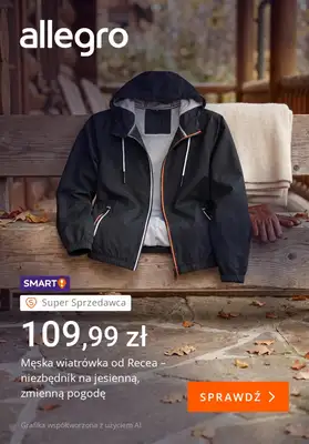 Allegro - gazetka promocyjna Jesienna garderoba dla niego od wtorku 20.10 do poniedziałku 26.10