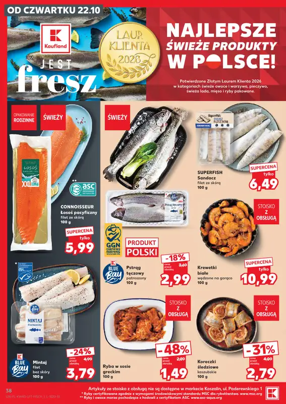 Kaufland - gazetka promocyjna Gazetka Tygodnia od czwartku 22.10 do środy 28.10 - strona 38