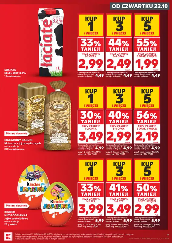 Kaufland - gazetka promocyjna Gazetka Tygodnia od czwartku 22.10 do środy 28.10 - strona 9