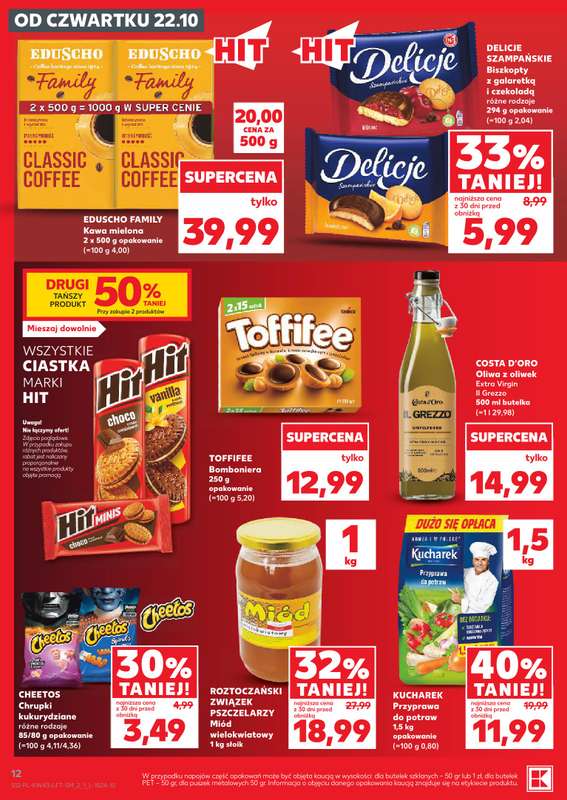 Kaufland - gazetka promocyjna Gazetka Tygodnia od czwartku 22.10 do środy 28.10 - strona 12