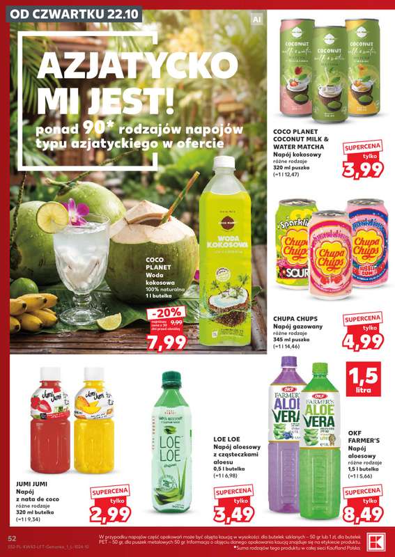 Kaufland - gazetka promocyjna Gazetka Tygodnia od czwartku 22.10 do środy 28.10 - strona 52