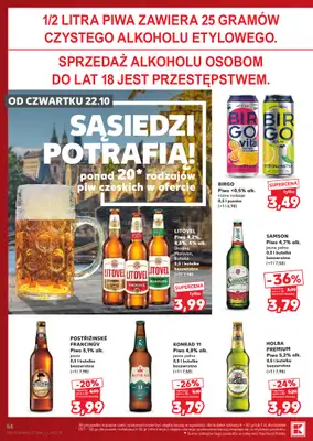 Kaufland - gazetka promocyjna Gazetka Tygodnia od czwartku 22.10 do środy 28.10 - strona 54