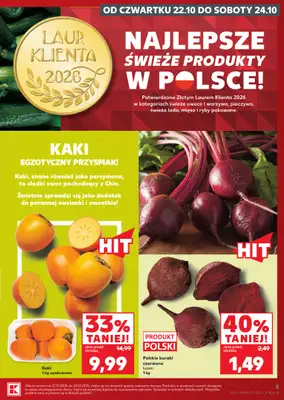 Kaufland - gazetka promocyjna Gazetka Tygodnia od czwartku 22.10 do środy 28.10 - strona 5